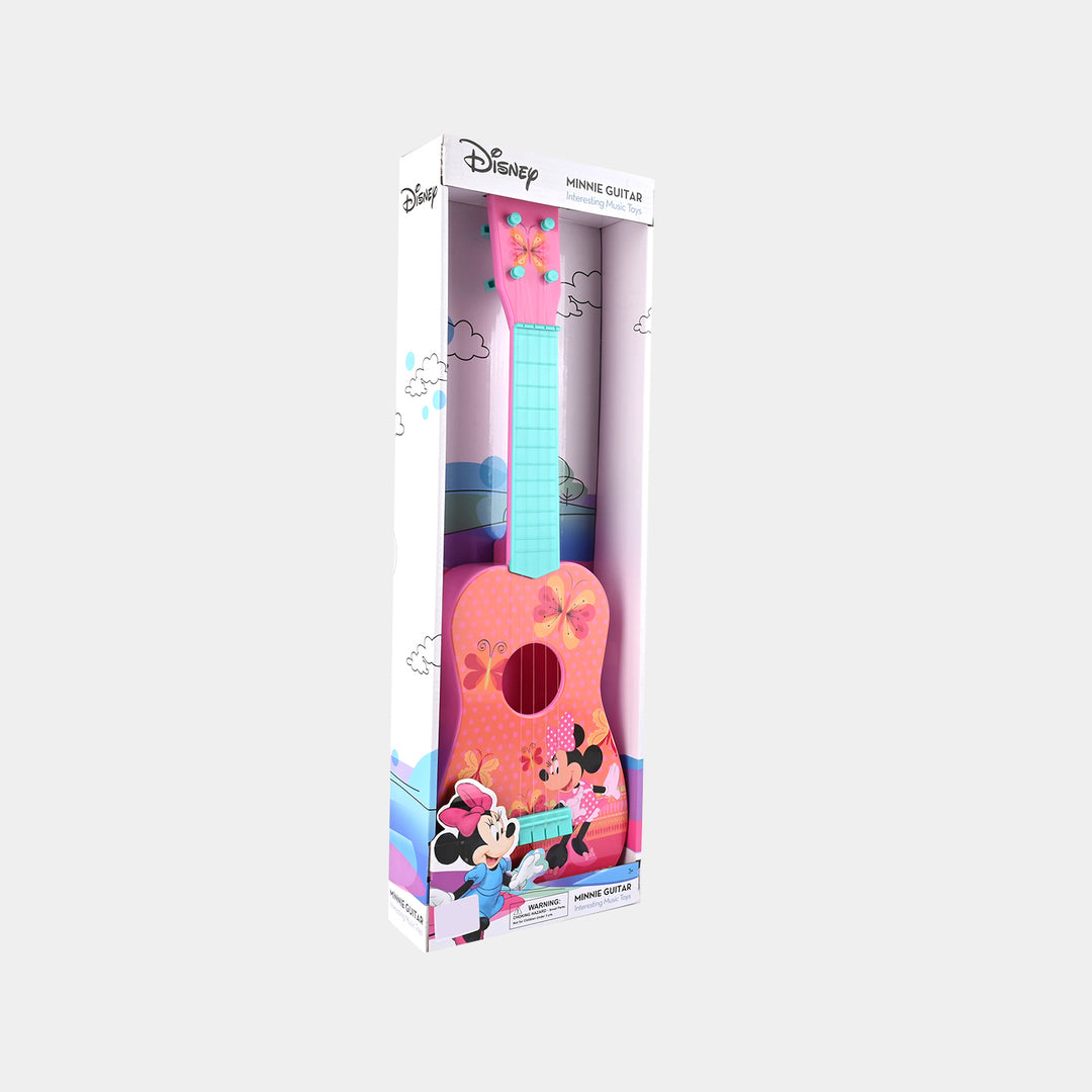 Kids Character Print Interesting Music Guitar