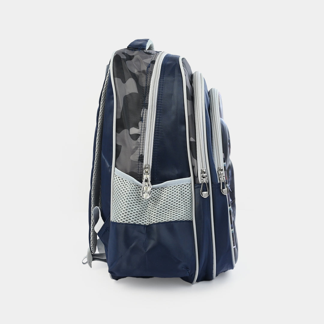 16" 3D Embossed School Backpack | Grade 2-5
