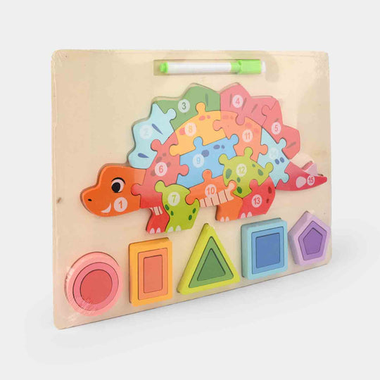Educational Wooden Puzzle Sheet