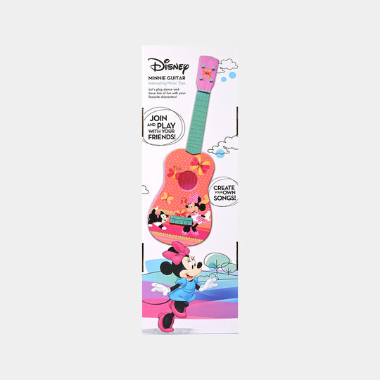 Kids Character Print Interesting Music Guitar