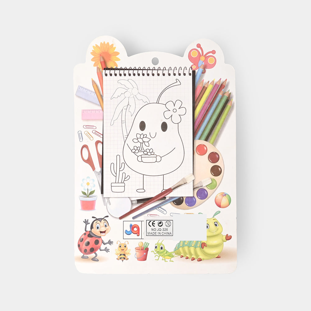 CANVAS + WATERCOLOR & MAGNIFIER SET FOR KIDS