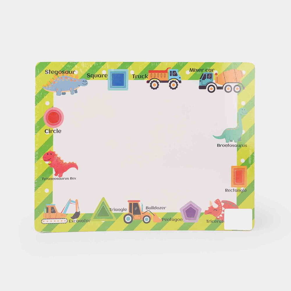 Educational Wooden Puzzle Sheet
