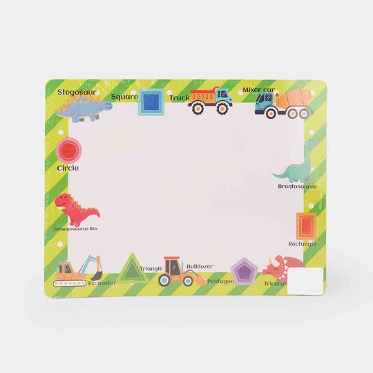 Educational Wooden Puzzle Sheet