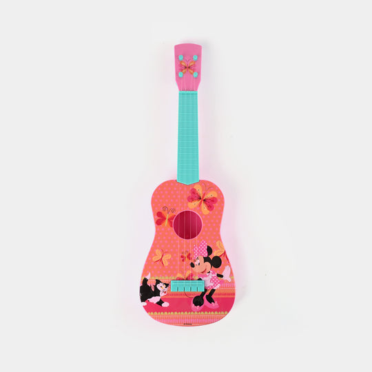 Kids Character Print Interesting Music Guitar