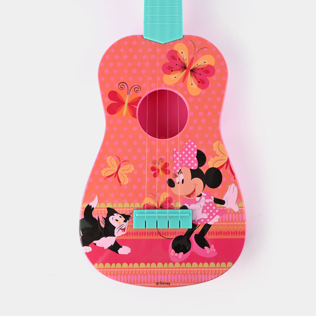 Kids Character Print Interesting Music Guitar