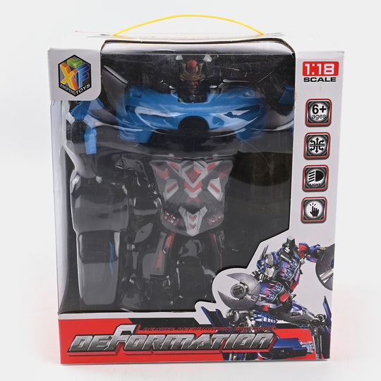 Remote Control Deformation Model Car For Kids