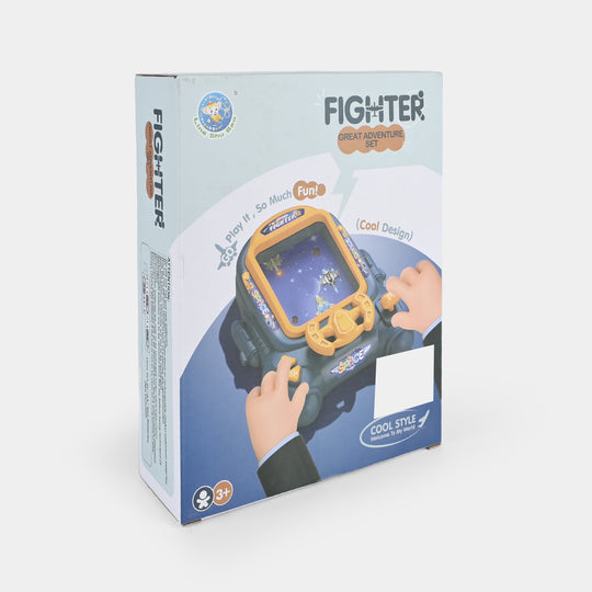 Steering Console Fighter Adventure Game