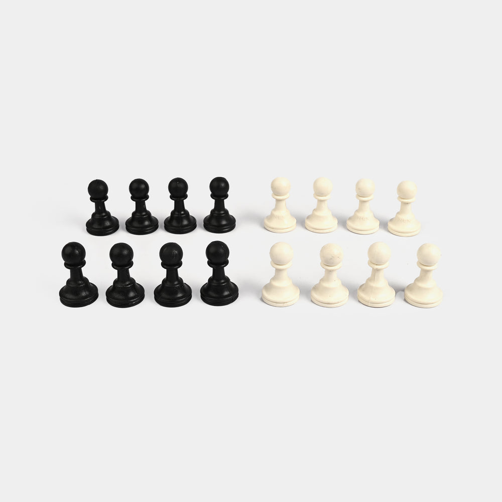 Chess Pieces Set – Classic Black & White