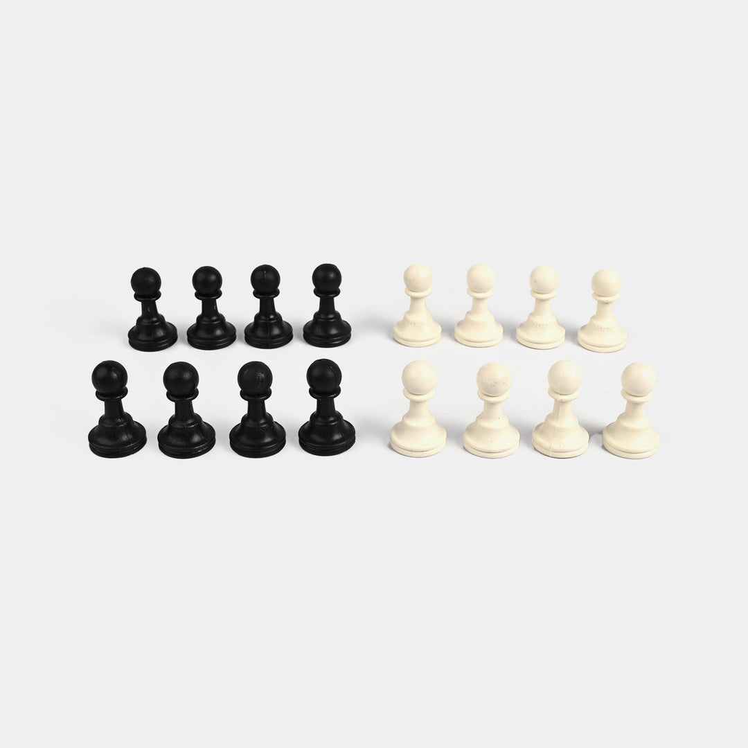 Chess Pieces Set – Classic Black & White