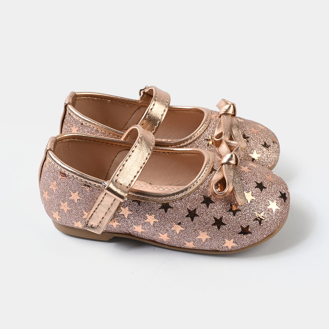 Girls Pumps 1360-CHAMPAGNE