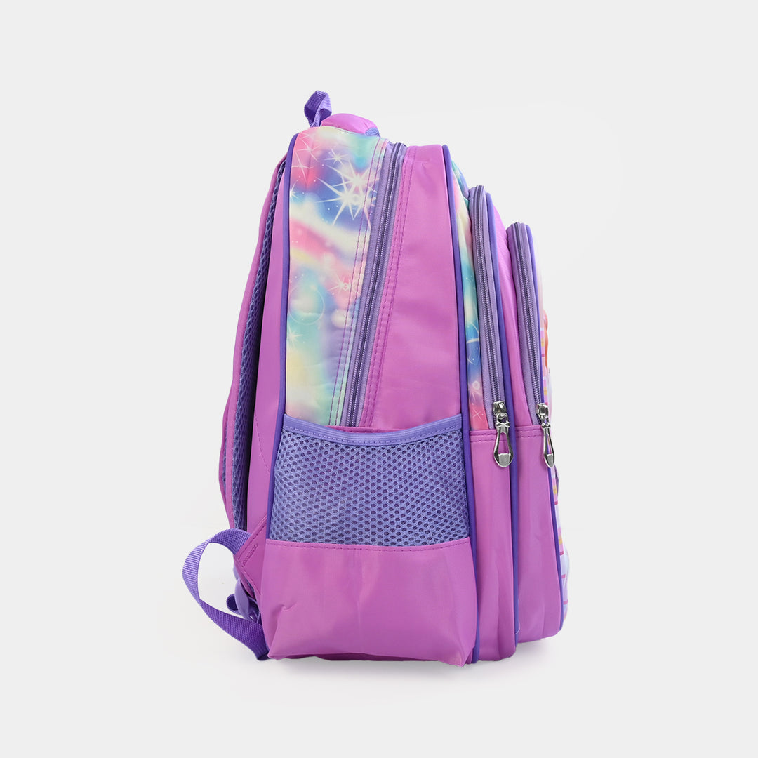16" 3D Embossed School Backpack | Grade 2-5