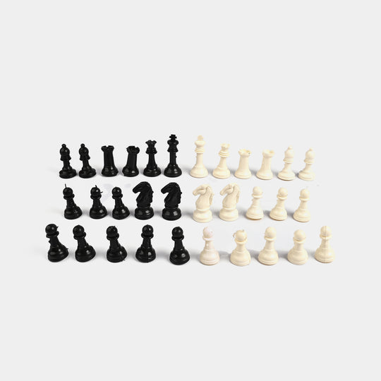 Chess Pieces Set – Classic Black & White