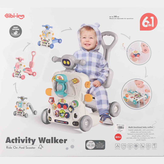 6 In 1 Baby Activity Walker