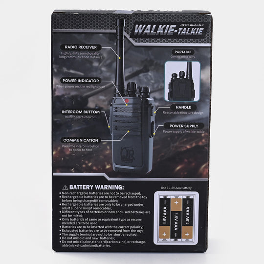 Simulated Walkie Talkie Play Set For Kids