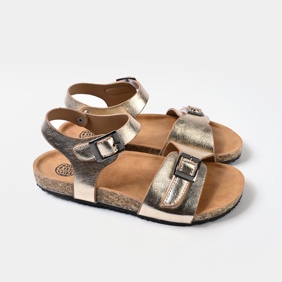 Girls Sandal PD-31-GOLDEN