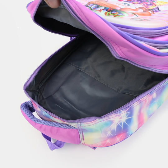 16" 3D Embossed School Backpack | Grade 2-5