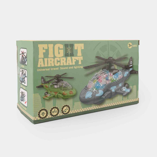 UNIVERSAL HELICOPTER WITH LIGHT & MUSIC FOR KIDS