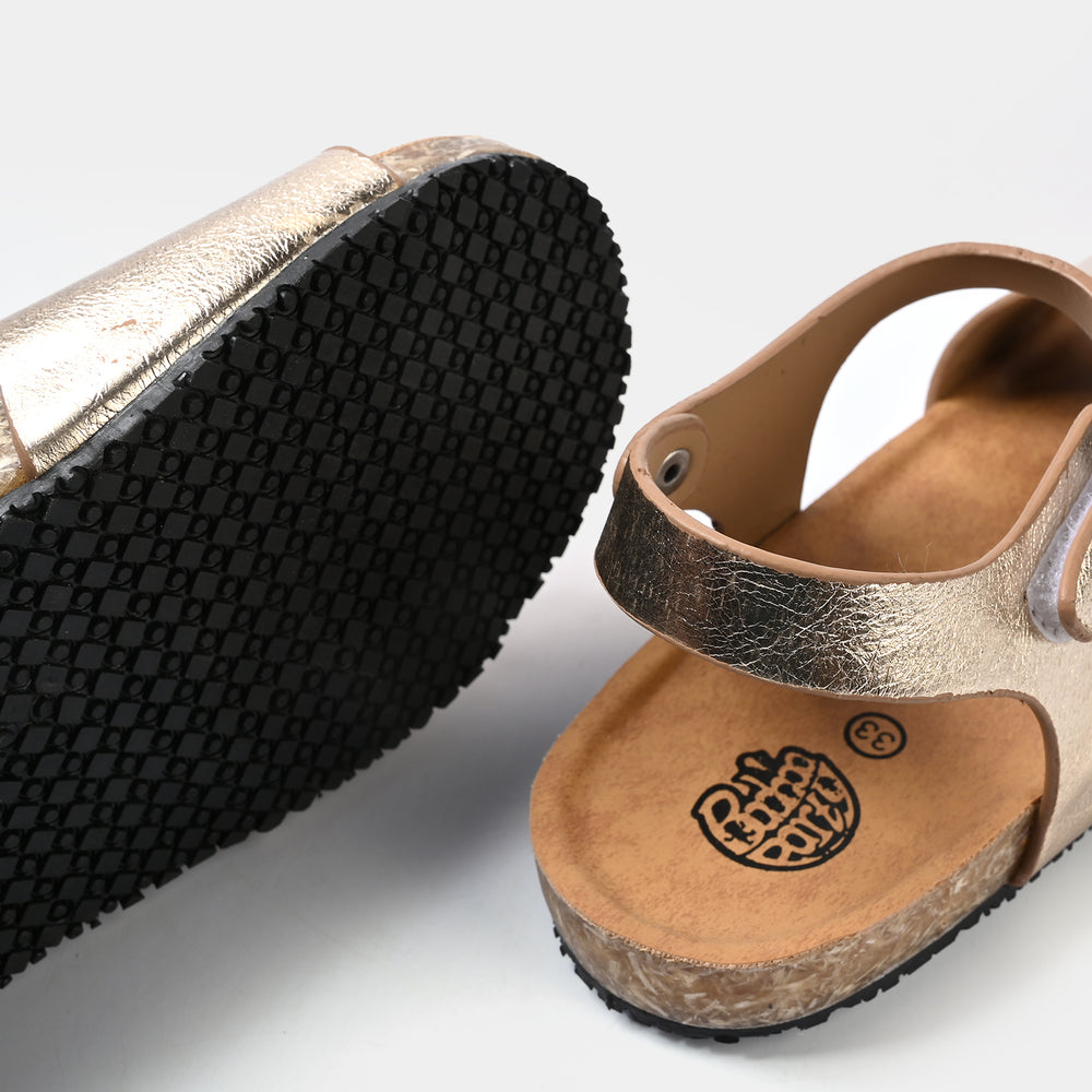 Girls Sandal PD-31-GOLDEN