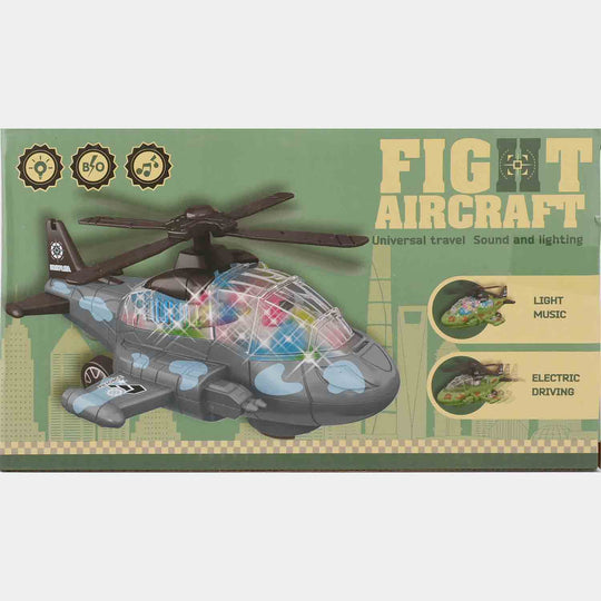 UNIVERSAL HELICOPTER WITH LIGHT & MUSIC FOR KIDS