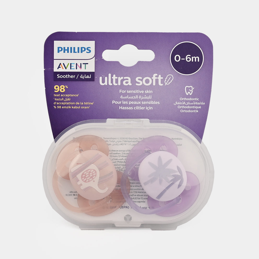 Philips Avent Ultra Soft Air Soother Pacifier 0-6M