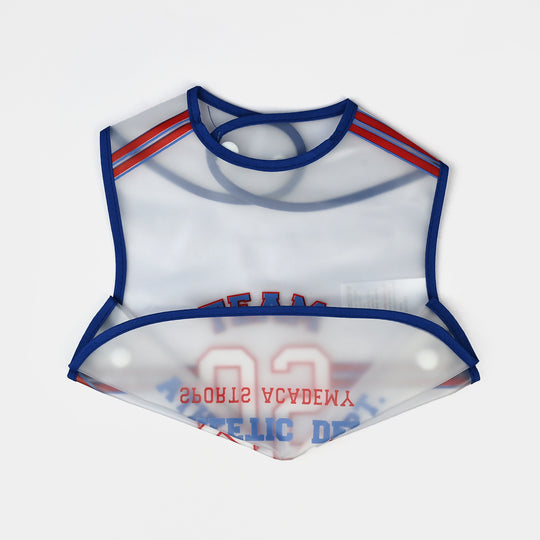 Easy-Wipe Plastic Baby Bib