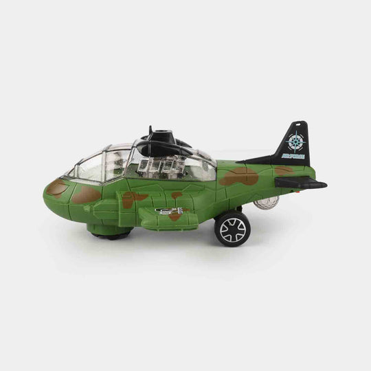 UNIVERSAL HELICOPTER WITH LIGHT & MUSIC FOR KIDS
