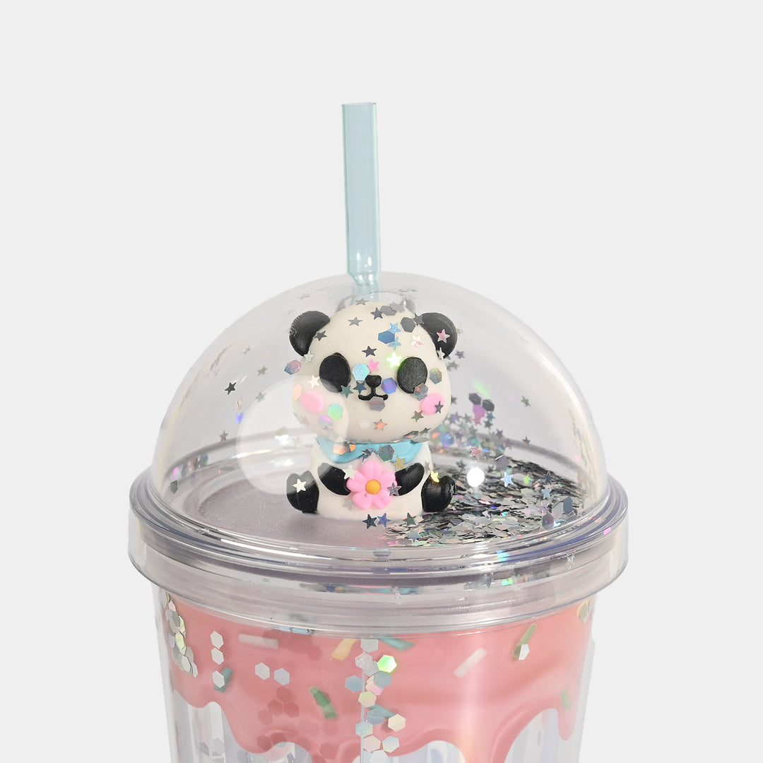 Acrylic Tumbler Mug with Straw