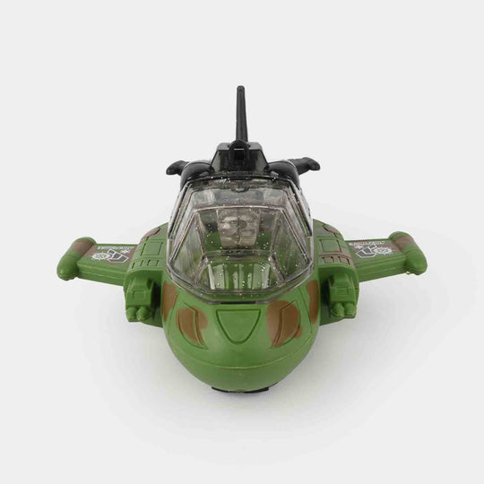 UNIVERSAL HELICOPTER WITH LIGHT & MUSIC FOR KIDS