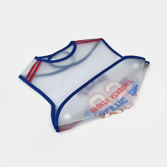 Easy-Wipe Plastic Baby Bib