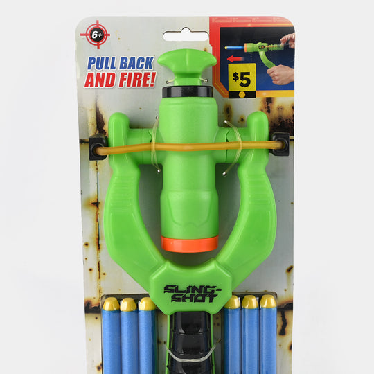 Pull Back And Fire Sling Shot For Kids