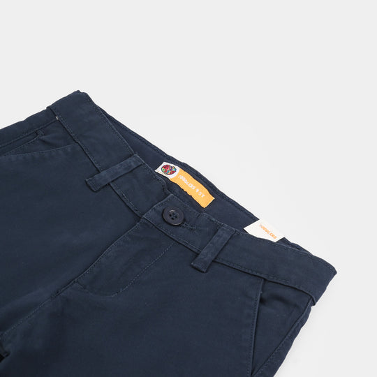 Boys Twill Pant Basic - Blue