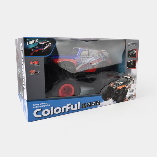 Remote Control Brilliant Lighting Spray Jeep
