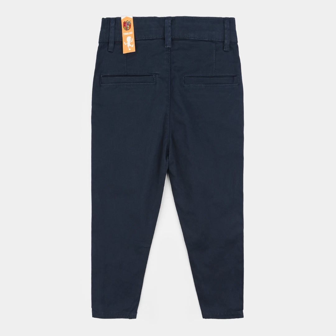 Boys Twill Pant Basic - Blue