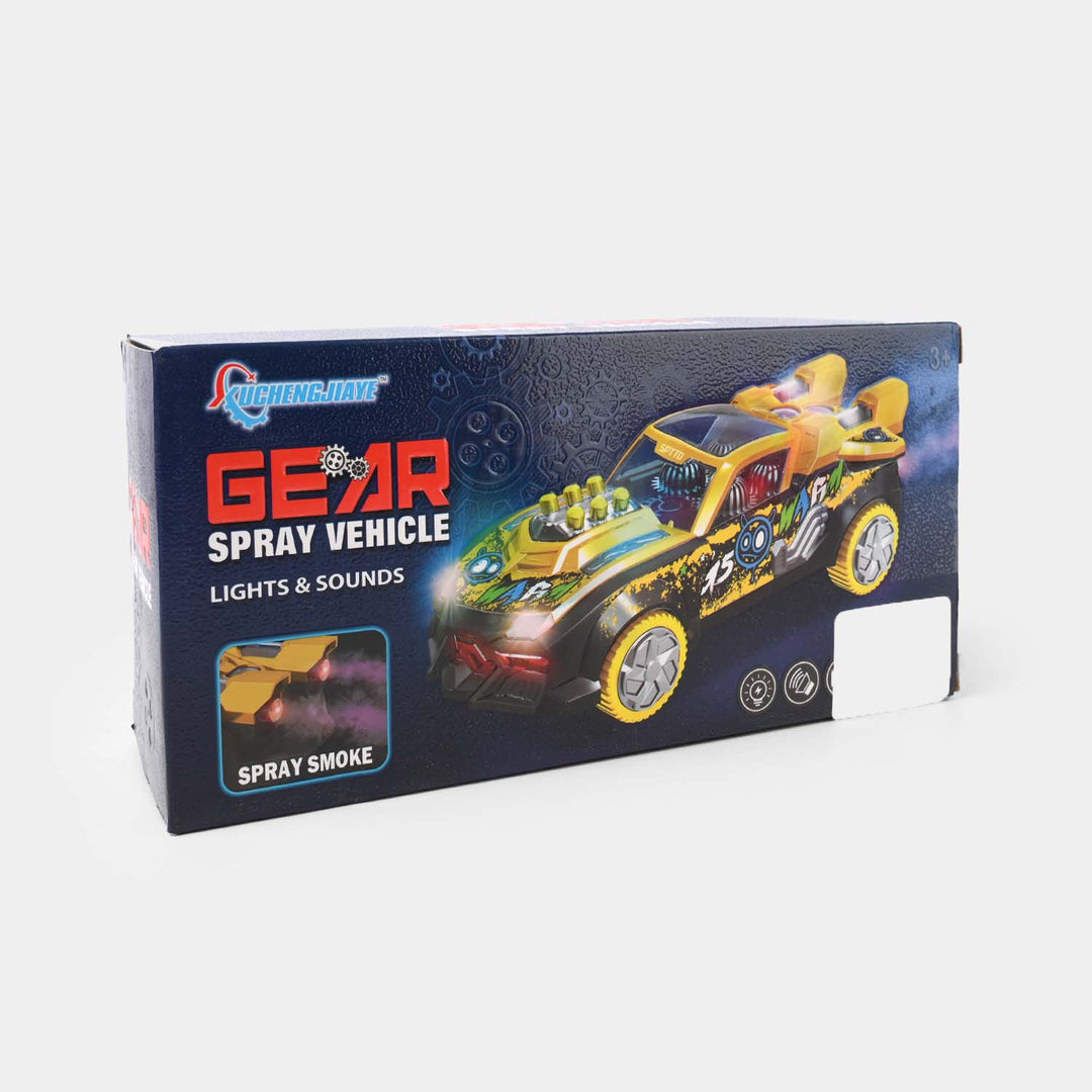 Gear Spray Car with Light & Sound