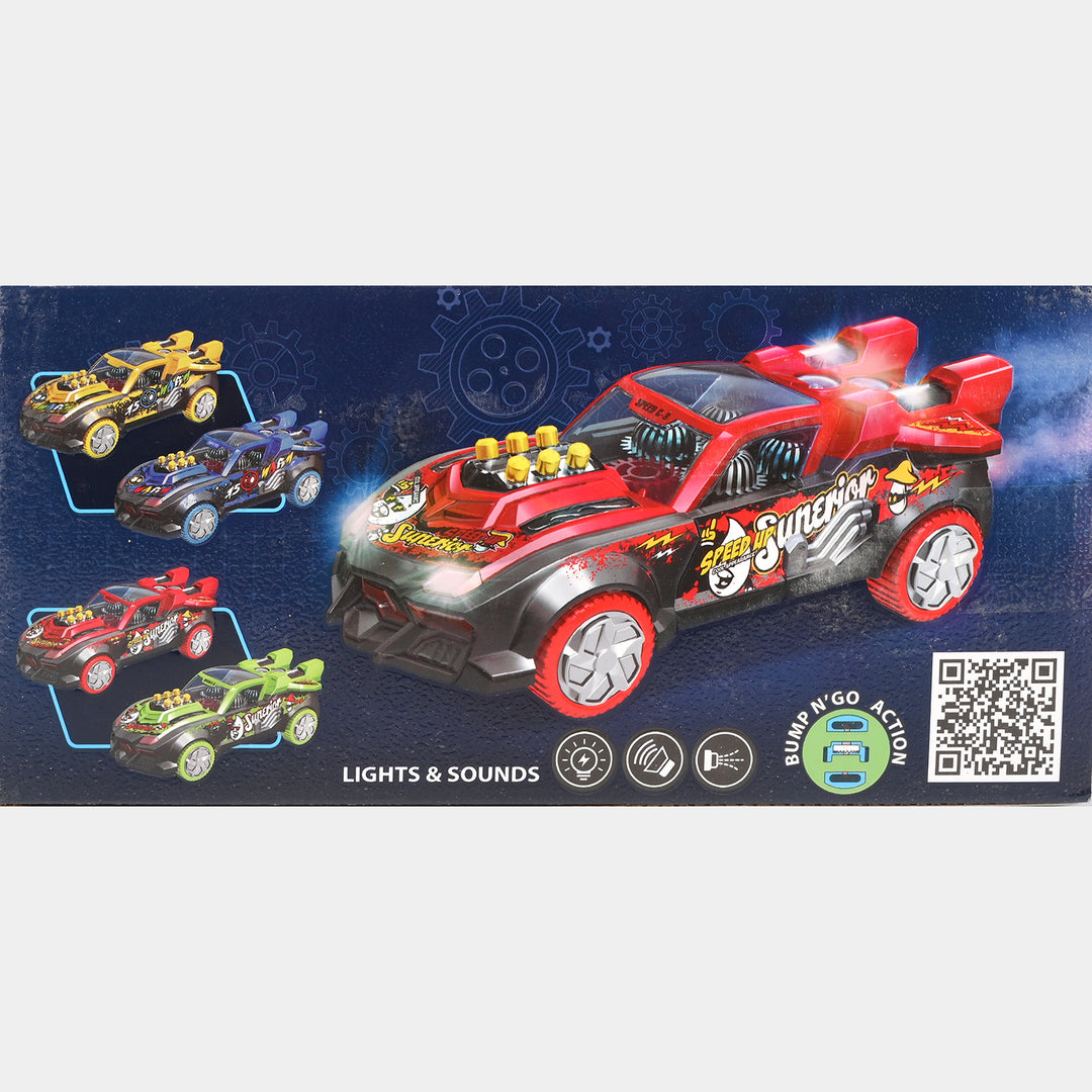 Gear Spray Car with Light & Sound