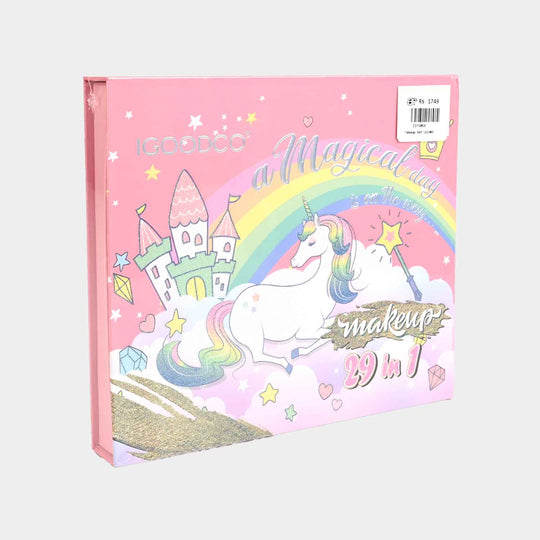 Girls Unicorn Professional Makeup Play Set