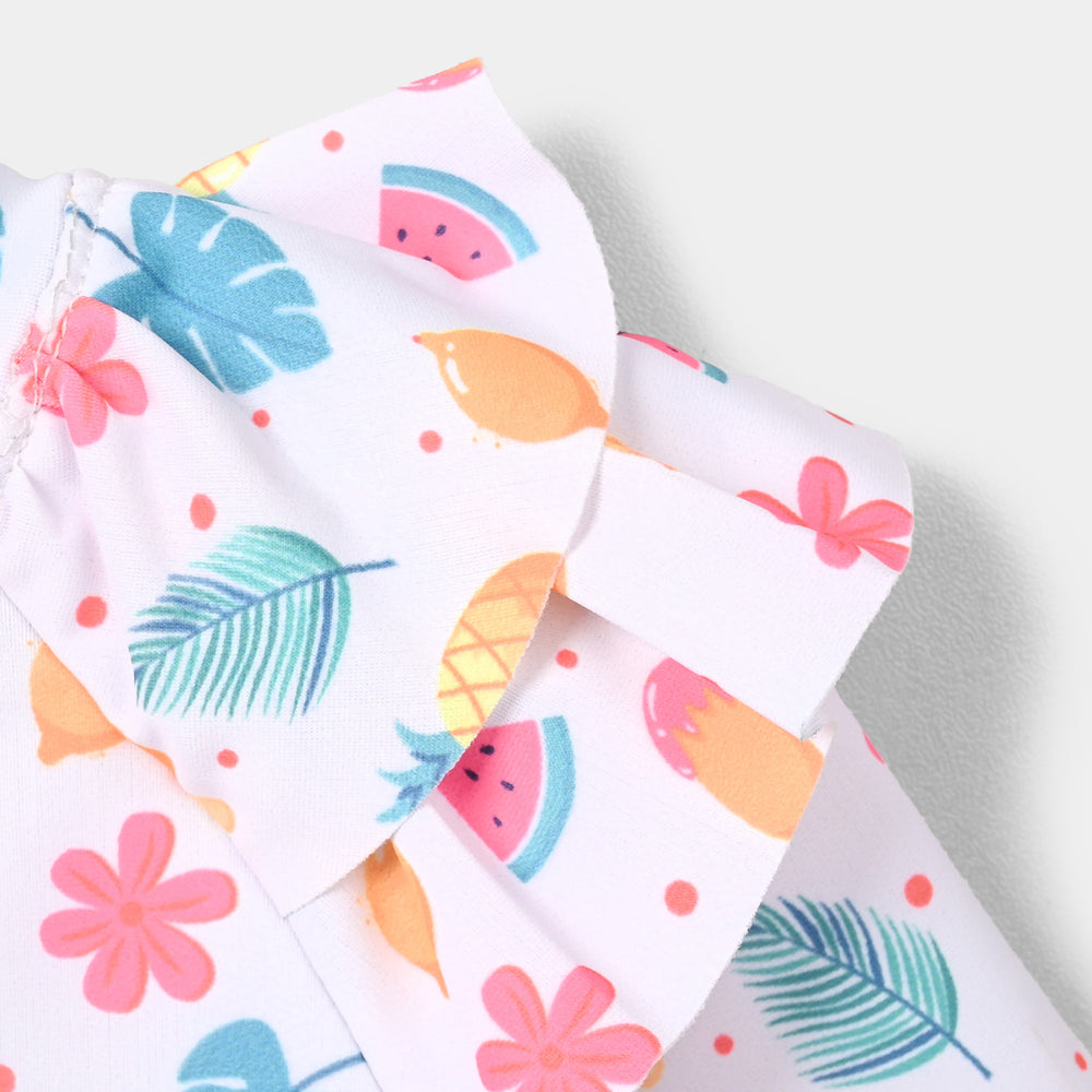 Girls Nylon Swimming Jumper Fruity