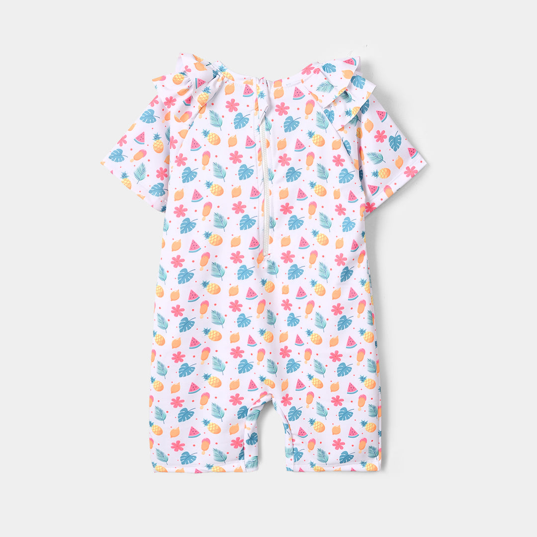 Girls Nylon Swimming Jumper Fruity