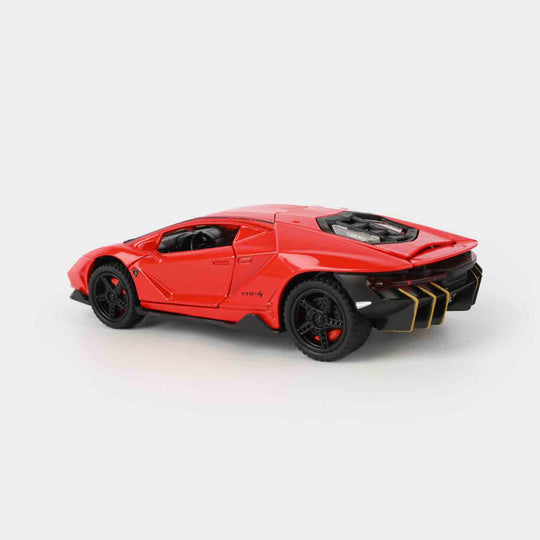 Die-Cast Supercar – Lights, Sound & Openable Doors