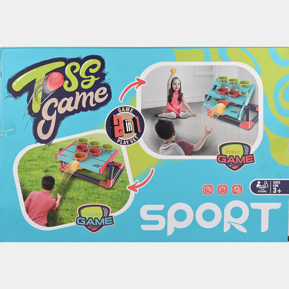 Toss Game Basket to The Target