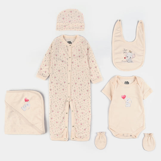 Baby Starter Set Pack Of 6PCs | 0-3M
