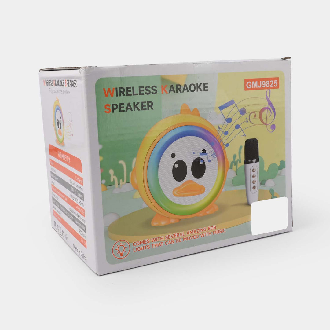 Duck Shape Bluetooth Microphone With Speaker For Kids