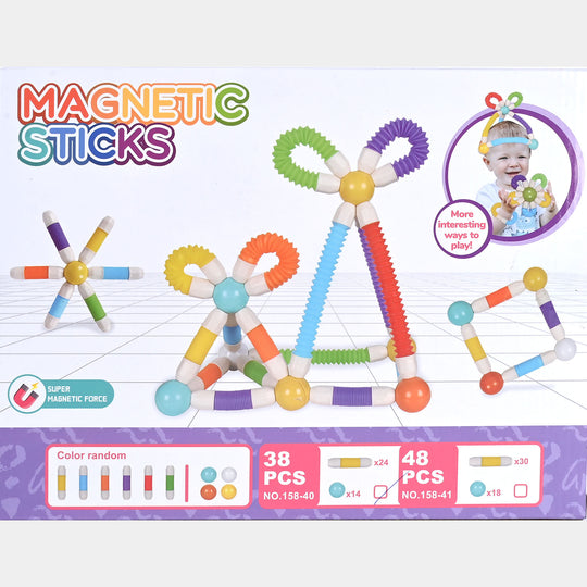 Magnetic Sticks STEM Set | 38Pcs