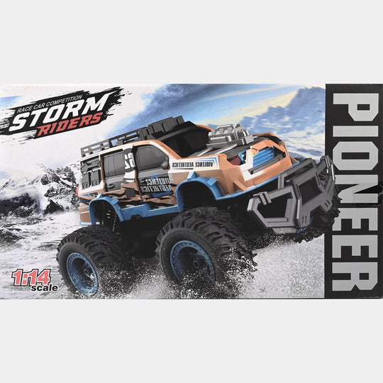 Remote-Controlled Monster Storm Riders Race Truck Toy