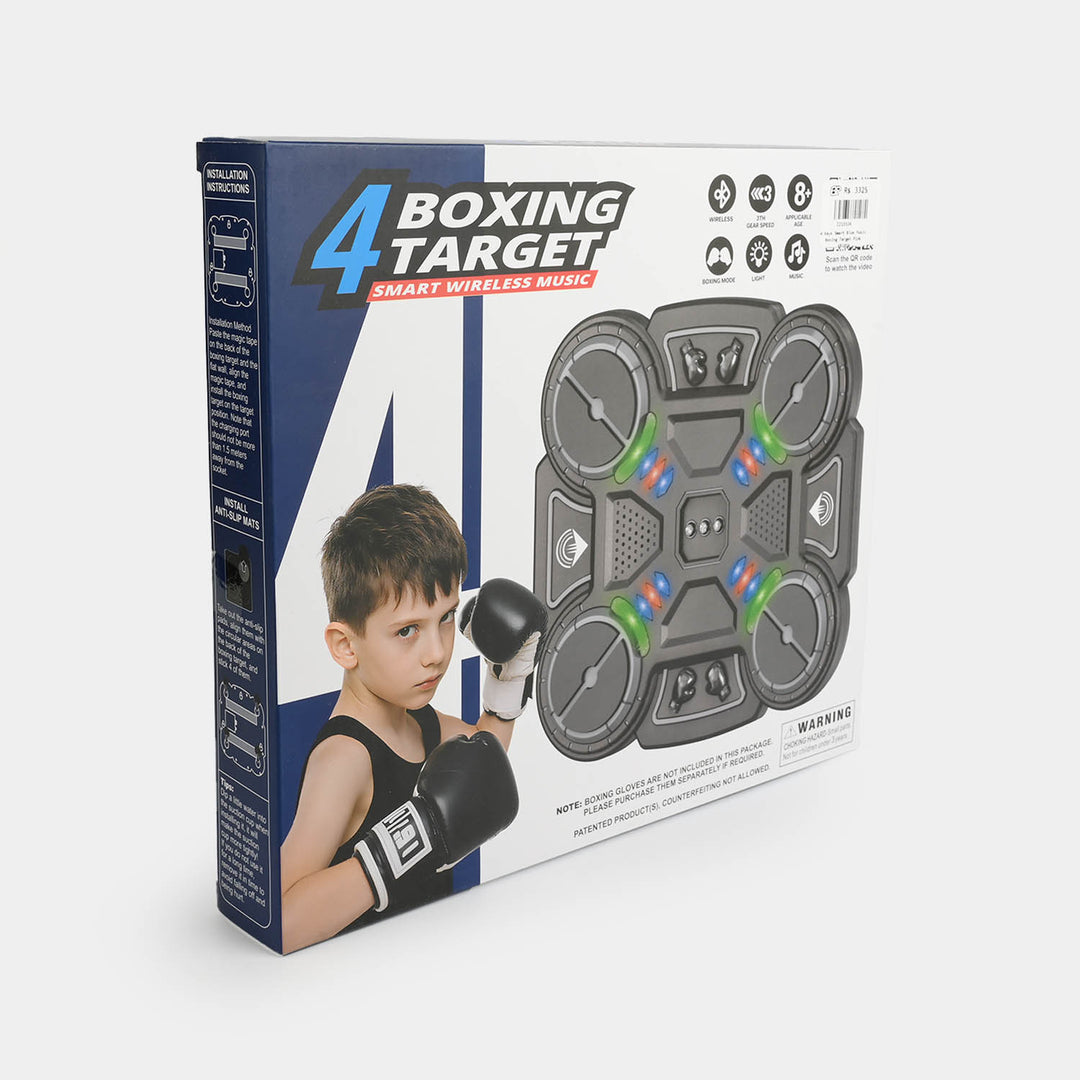 4-Target Smart Wireless Music Boxing Play Toy