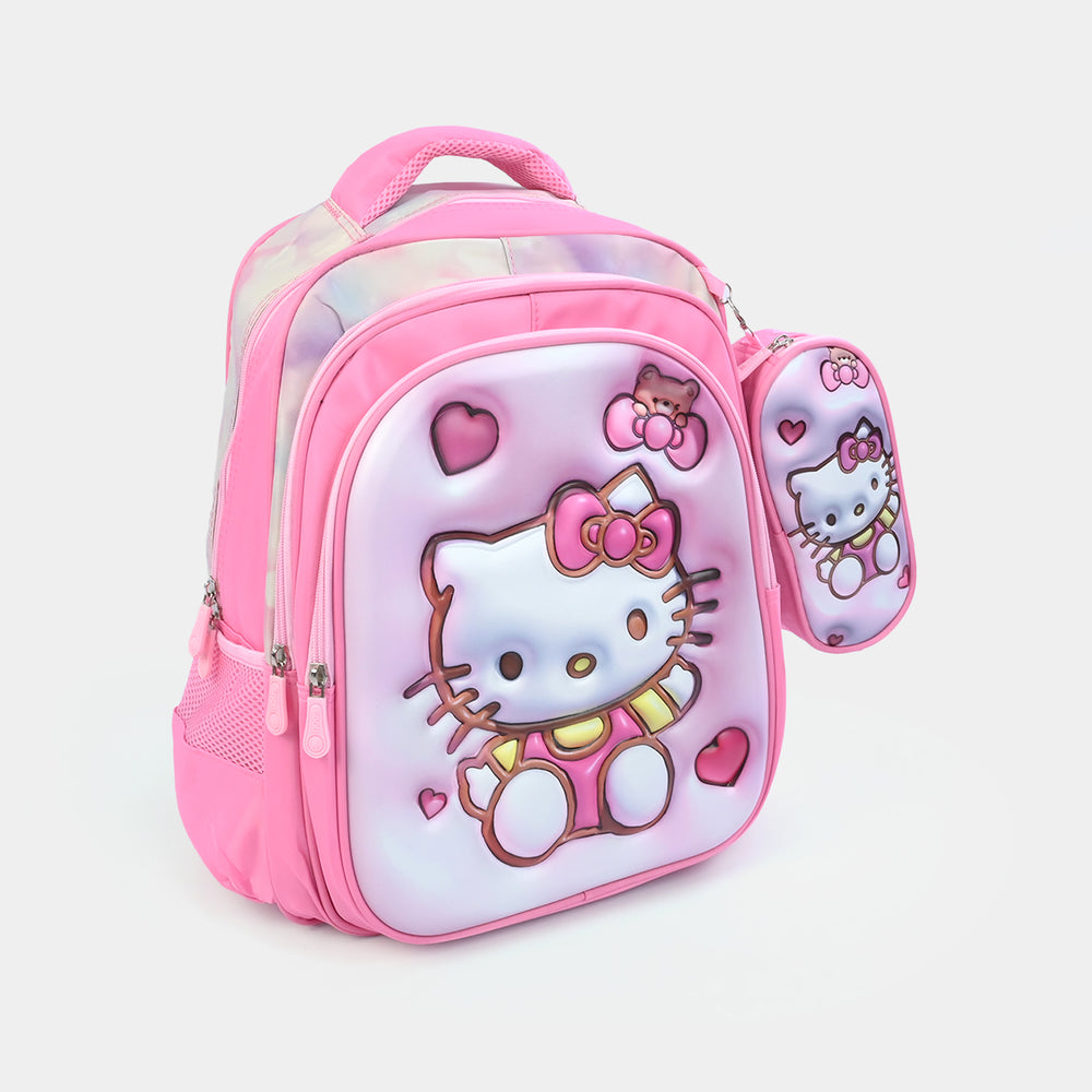 16" 3D Embossed School Backpack | Grade 2-5