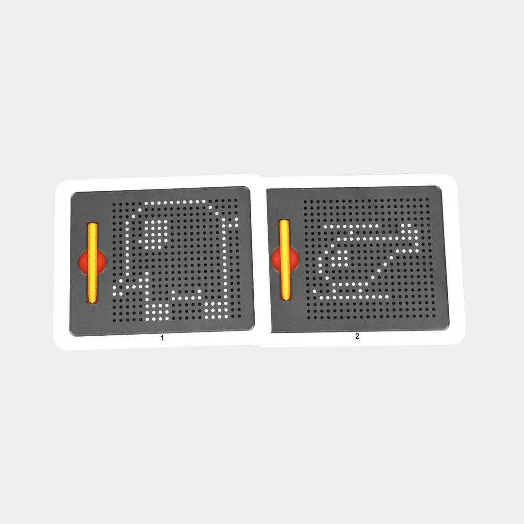 Kids Magnetic Drawing Board with 10 Pattern Cards