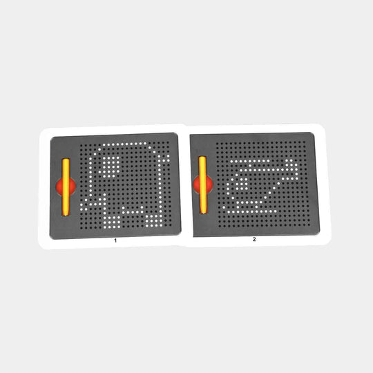 Kids Magnetic Drawing Board with 10 Pattern Cards