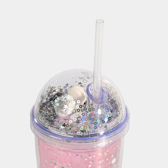 Acrylic Tumbler Mug with Straw