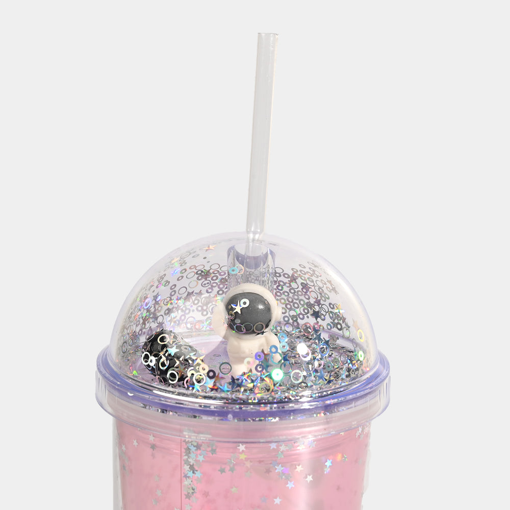Acrylic Tumbler Mug with Straw